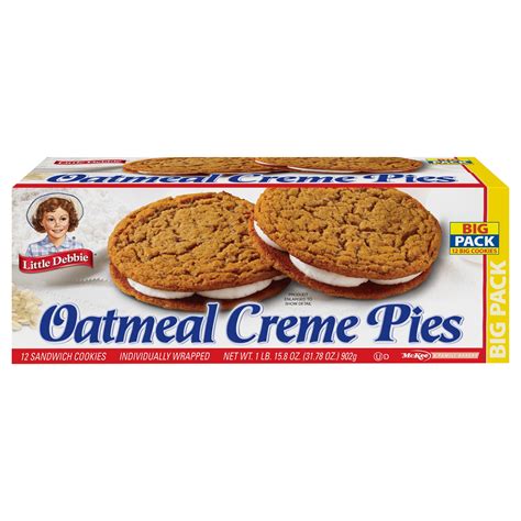 little debbie oatmeal creme pie